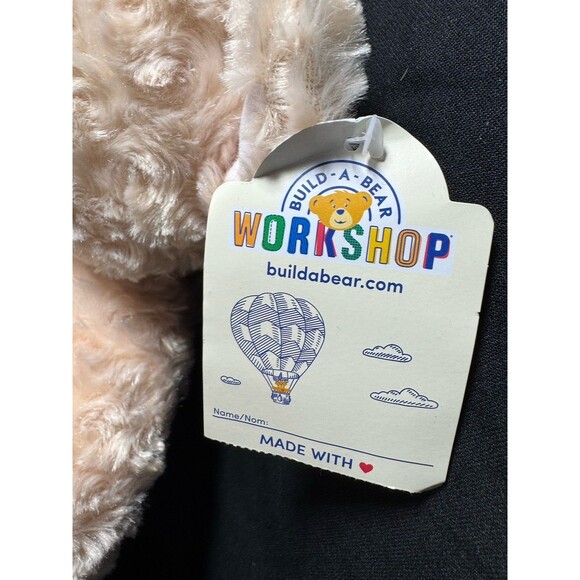 Build A Bear Tan Swirl Happy Hugs Cream Light Brown Teddy Bear Plush 16" “2015” - Picture 2 of 7